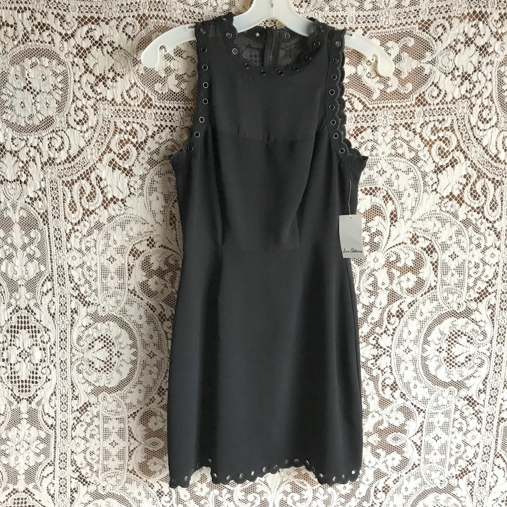 Sam Edelman Little Black Sleeveless Sheath Dress